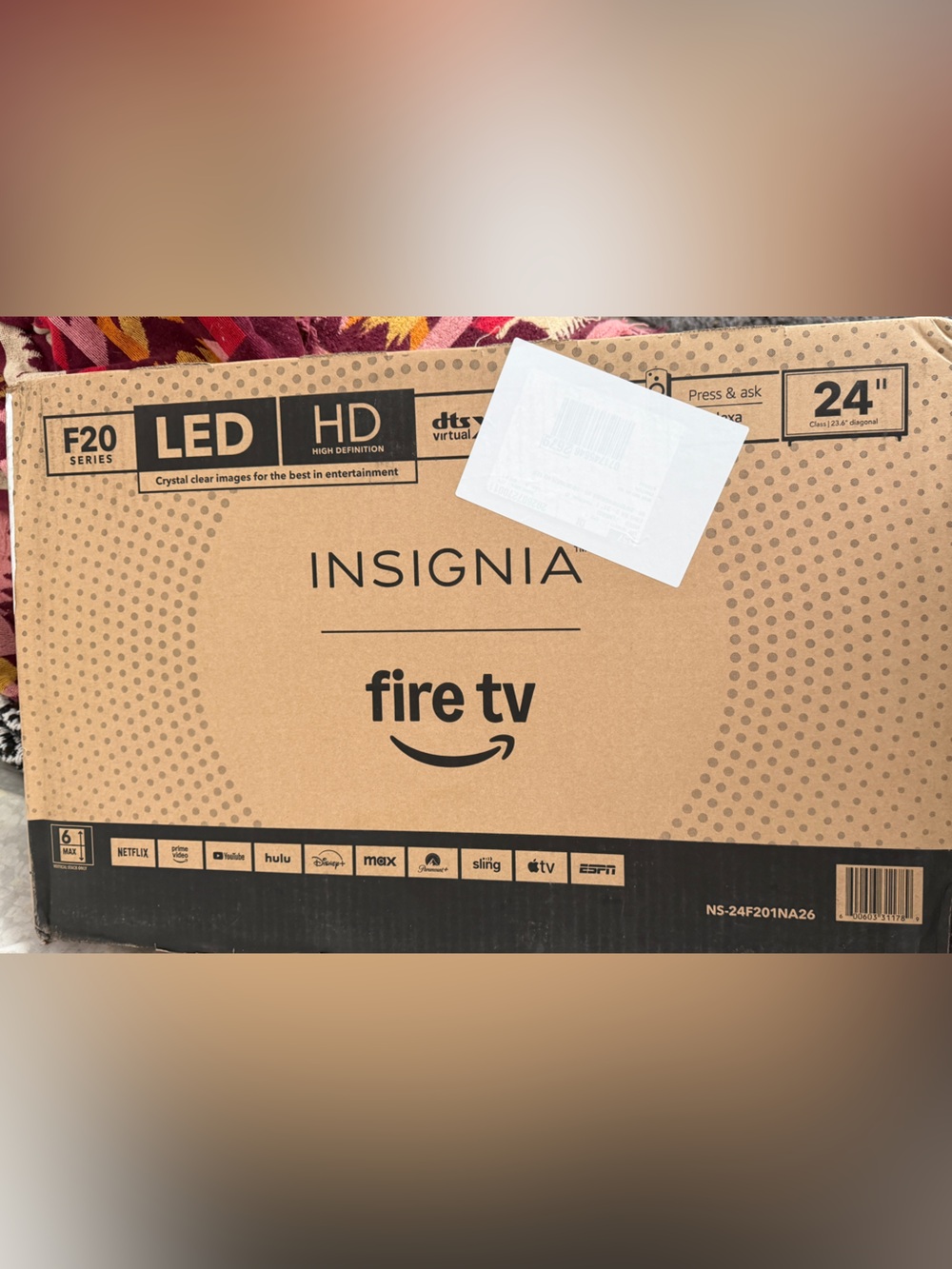 24" Insignia Smart Fire TV Brand New